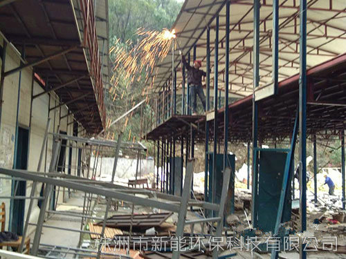 鋼構(gòu)廠房拆除、回收 (4)